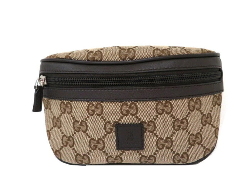 Gucci GG Canvas Bag Sherry Waist Pouch